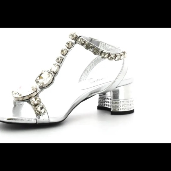 Jeffrey Campbell Blinged Sandal - Picture 1 of 7